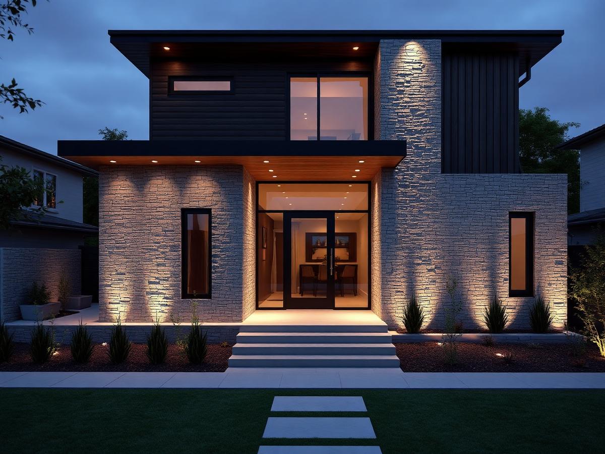 Vivienda compacta — Render