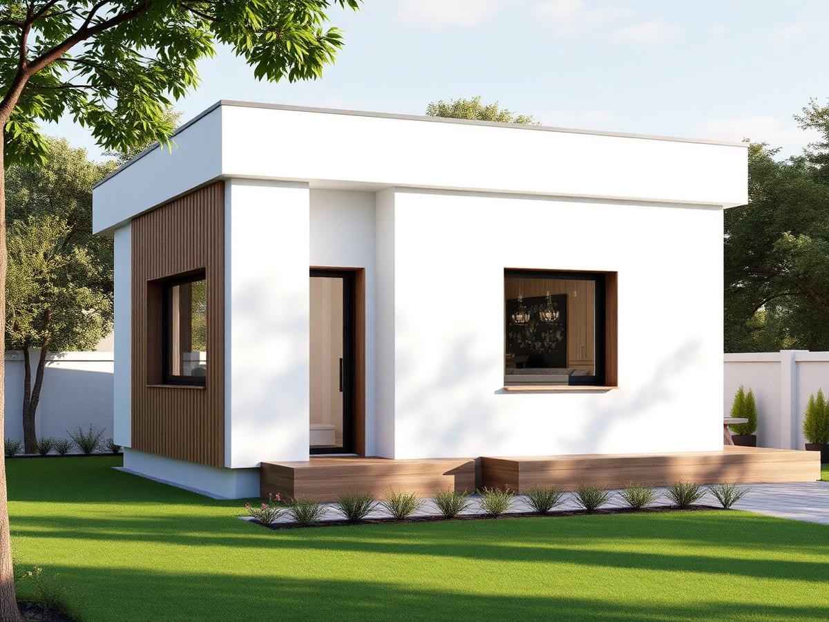 Render de la vivienda Aura de 60 m²
